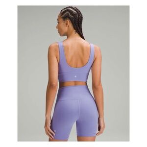 Lululemon - Align™ V-Neck Light Support Bra in Dark Lavender | 10